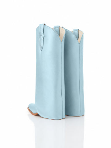 BABY BLUE BOOTS