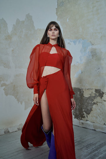 Marie Dress & Cape