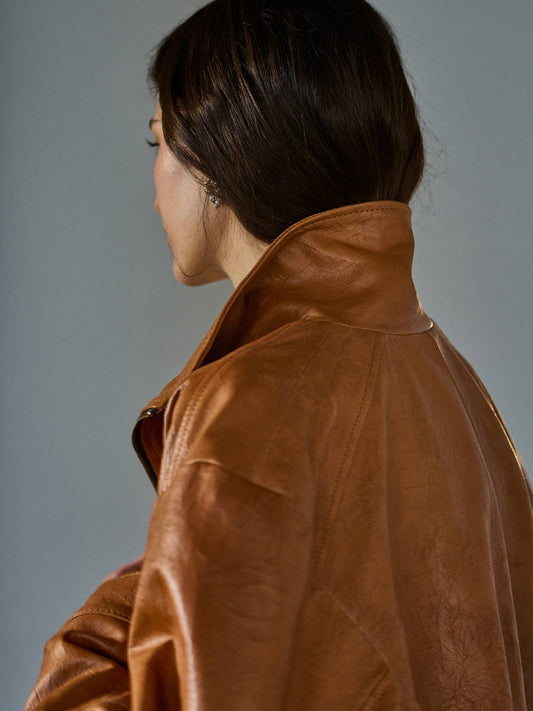 MARIA LEATHER JACKET