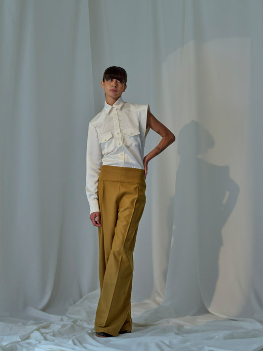 ISABELA BLOUSE IVORY
