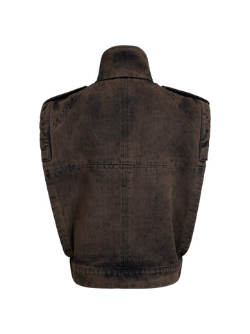 ISADORA VEST BLACK