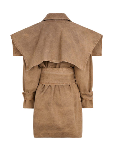 JAVI TRENCH DENIM OCHRE