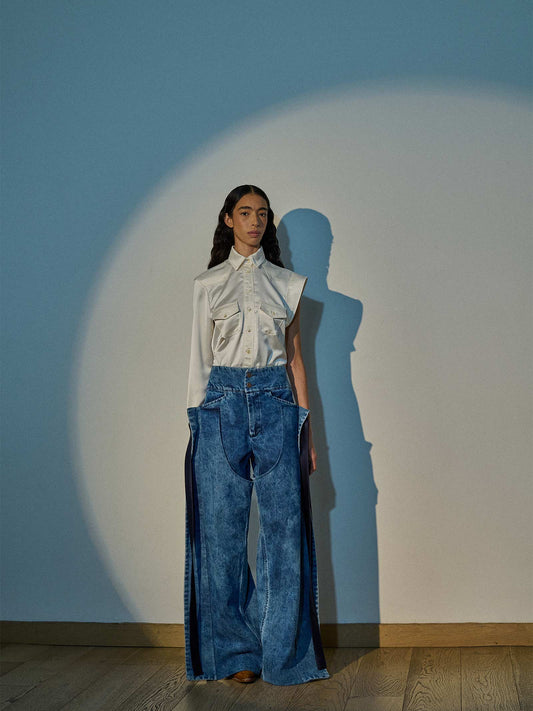 JOSEFINA PANTS BLUE