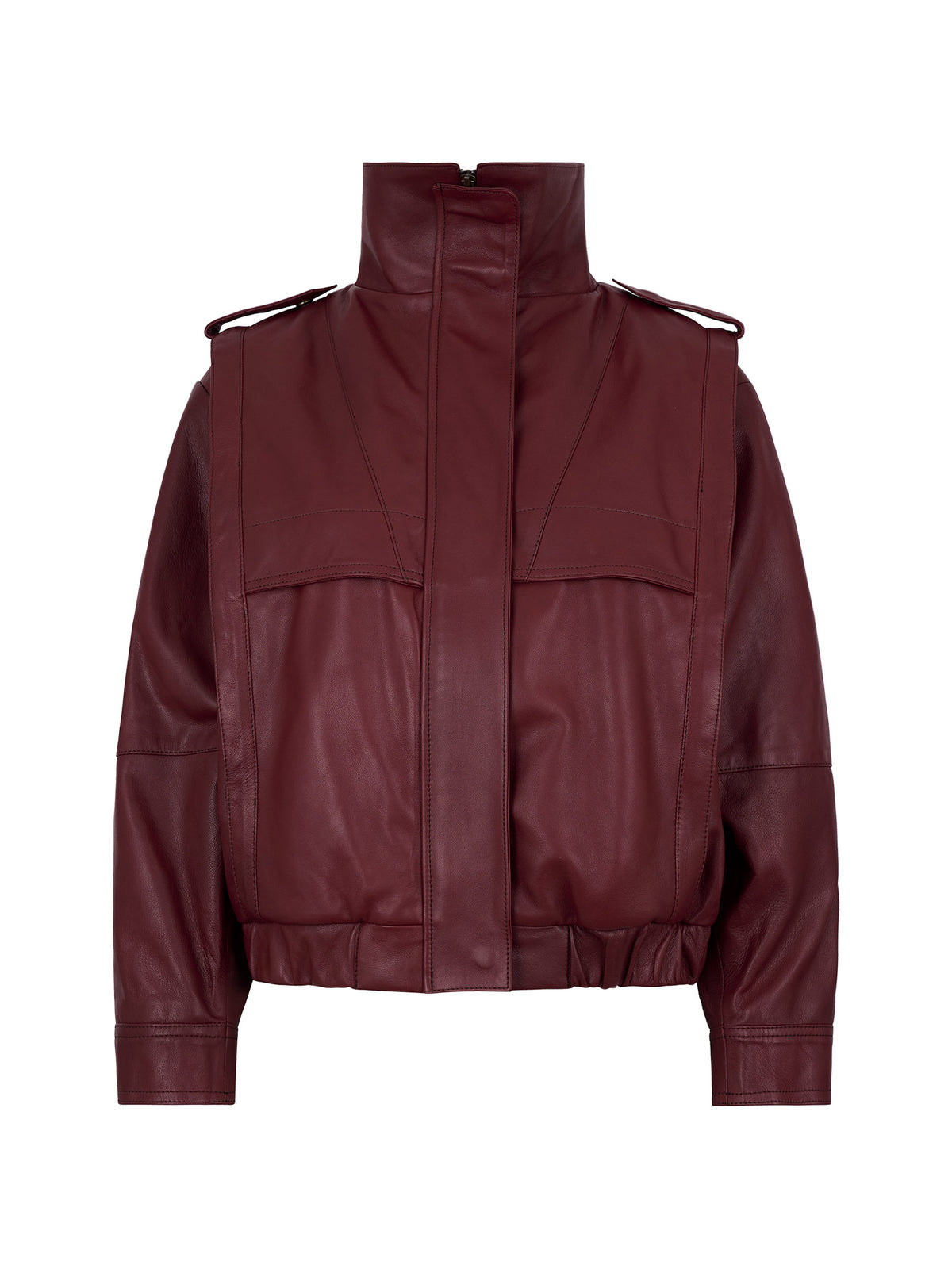 KATY SUEDE JACKET TOBACCO