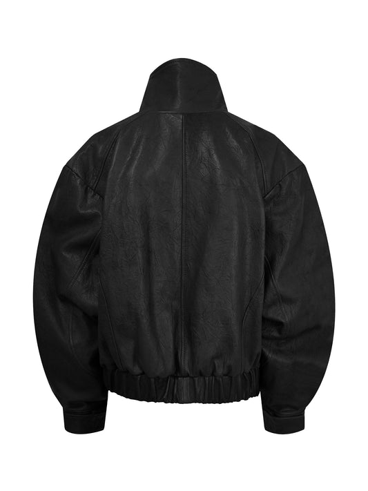MARIA LEATHER JACKET BLACK