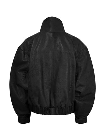 MARIA LEATHER JACKET BLACK