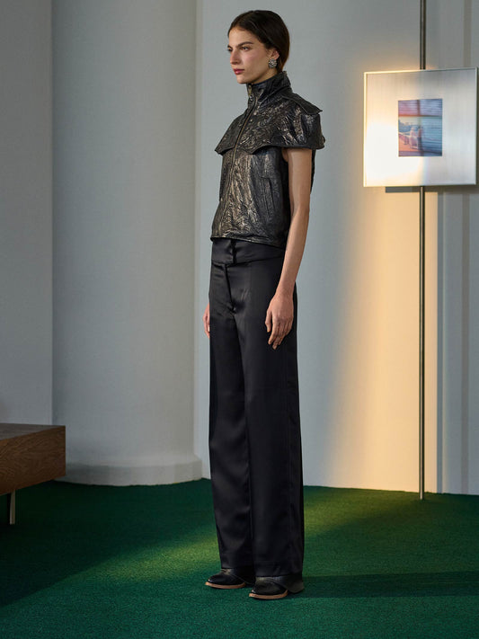 OPHELIA VEST LEATHER