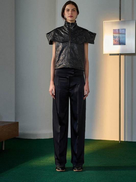 OPHELIA VEST LEATHER