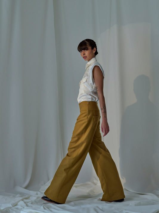 SERENA WOOL PANTS