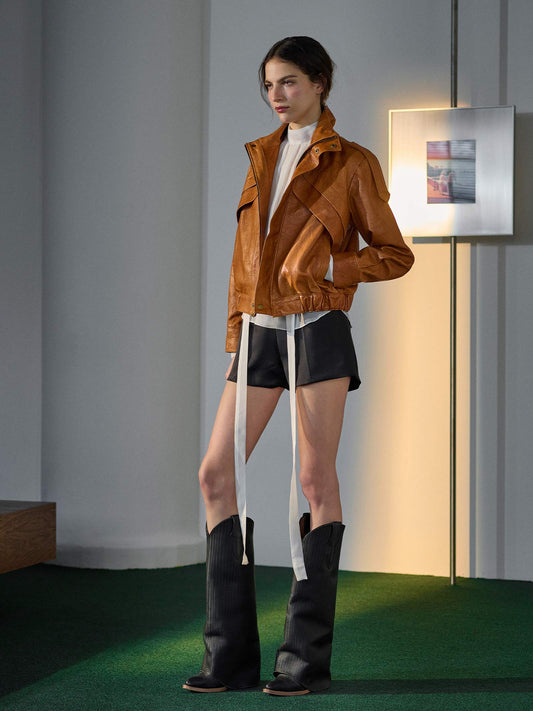 STELLA LEATHER JACKET