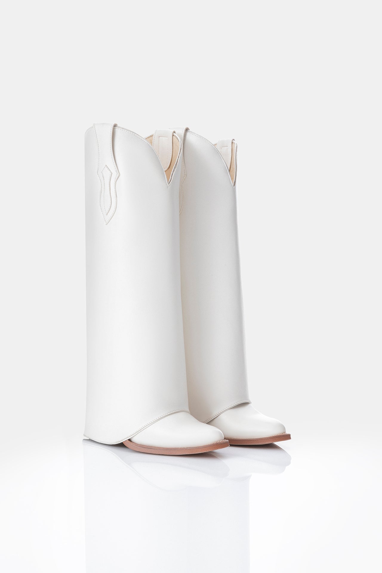 BASIC WHITE COWBOY BOOTS